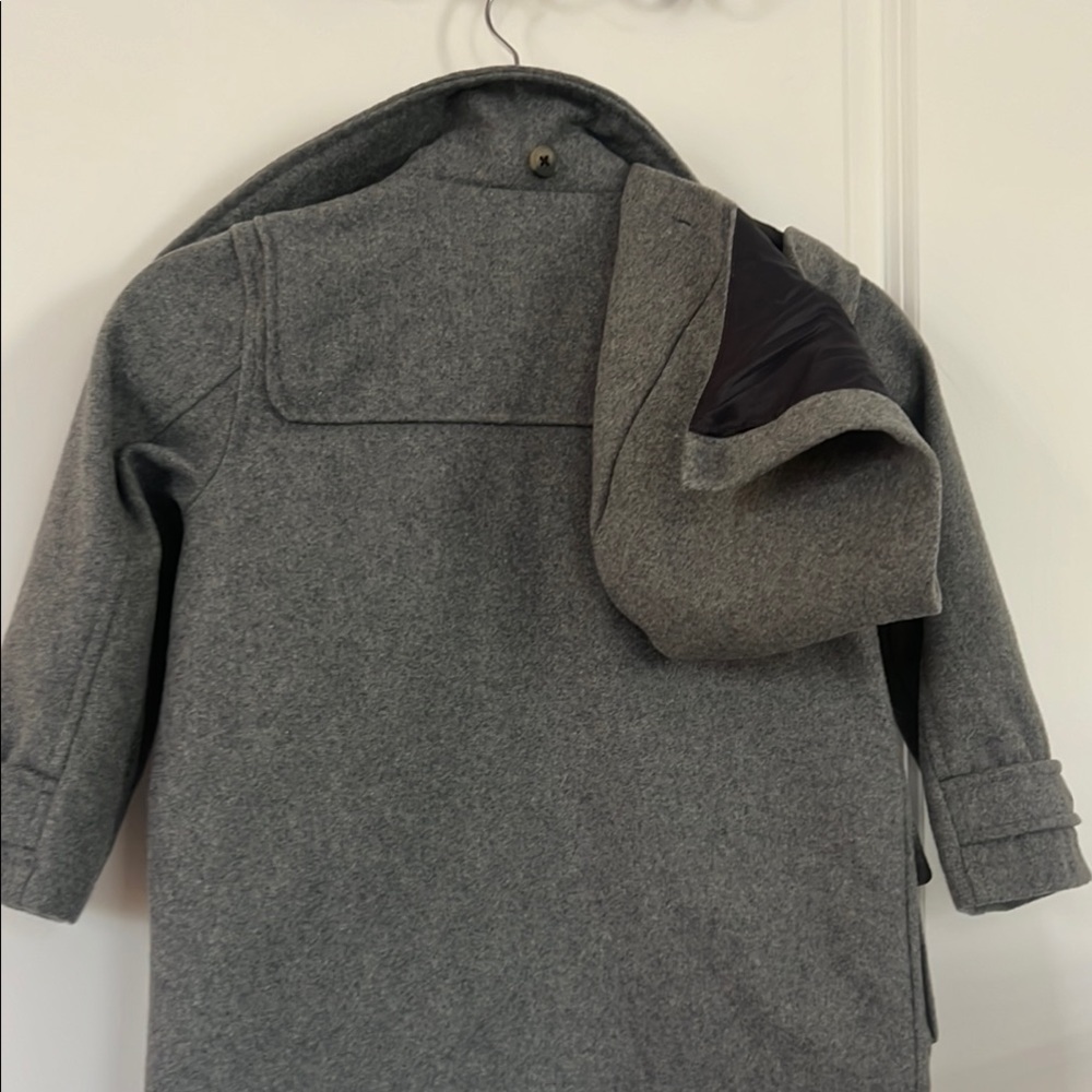 Janie and Jack Gray Peacoat Size 3-4 - Picture 11 of 12